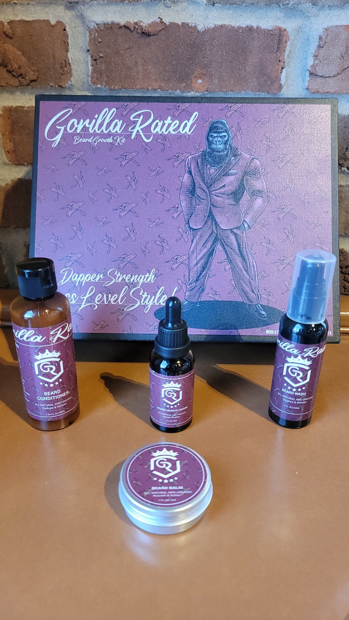 Gorilla Rated Beard Growth Kit