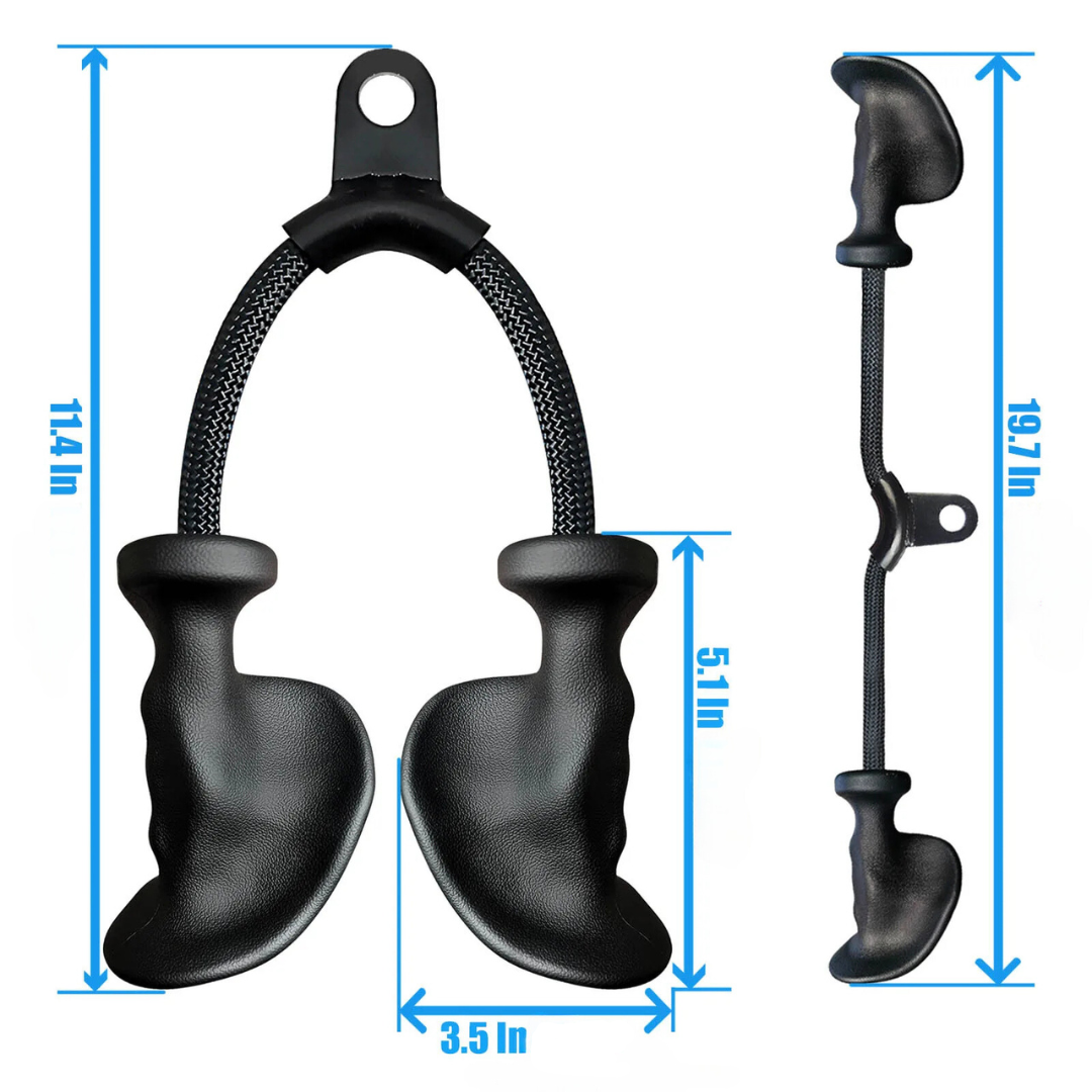 Ergonomic Tricep Rope