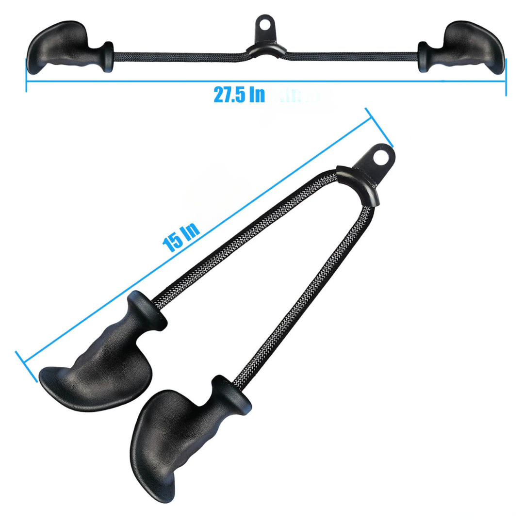 Ergonomic Tricep Rope