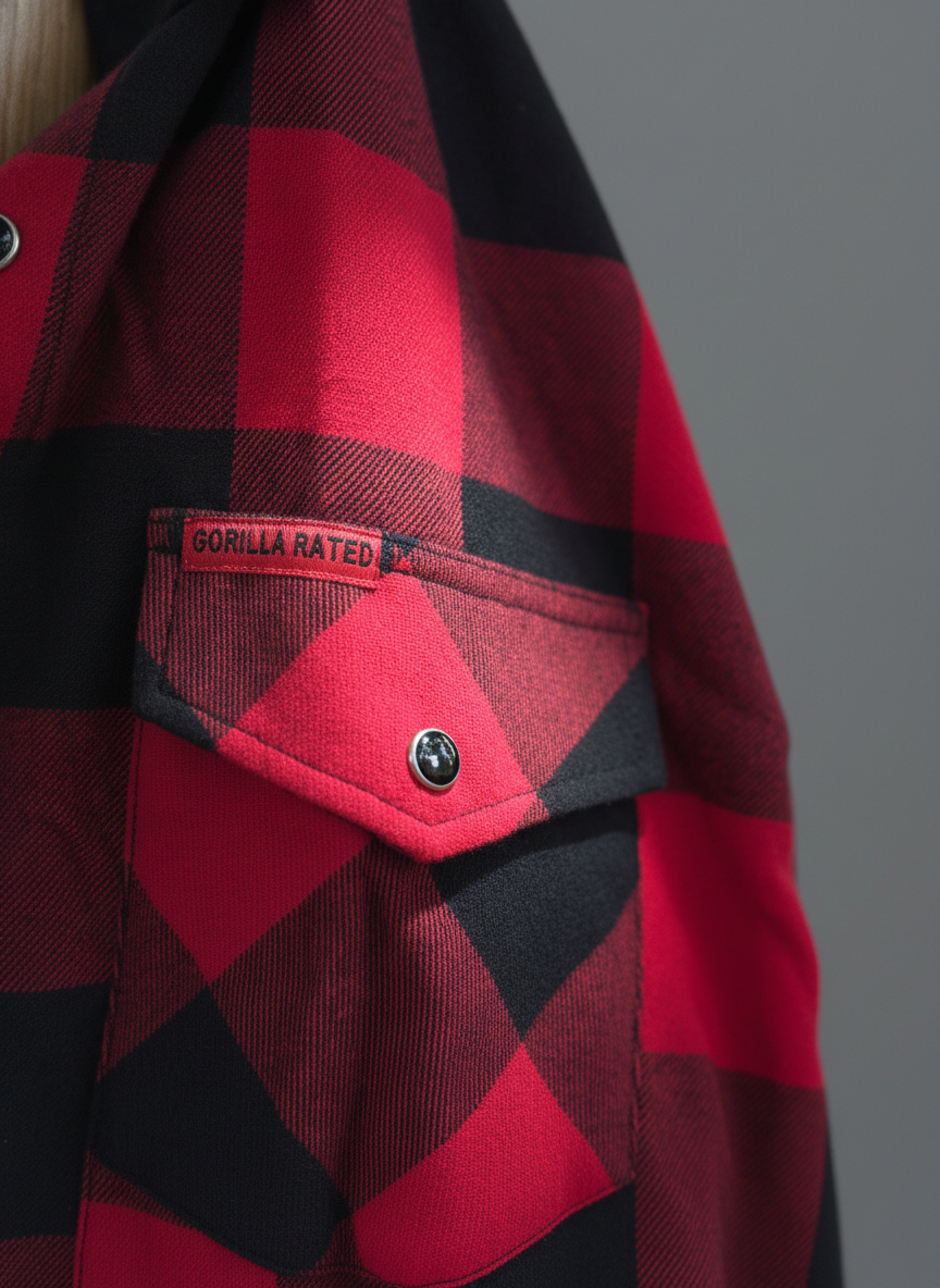 Redline Flannel \| Gorilla Rated