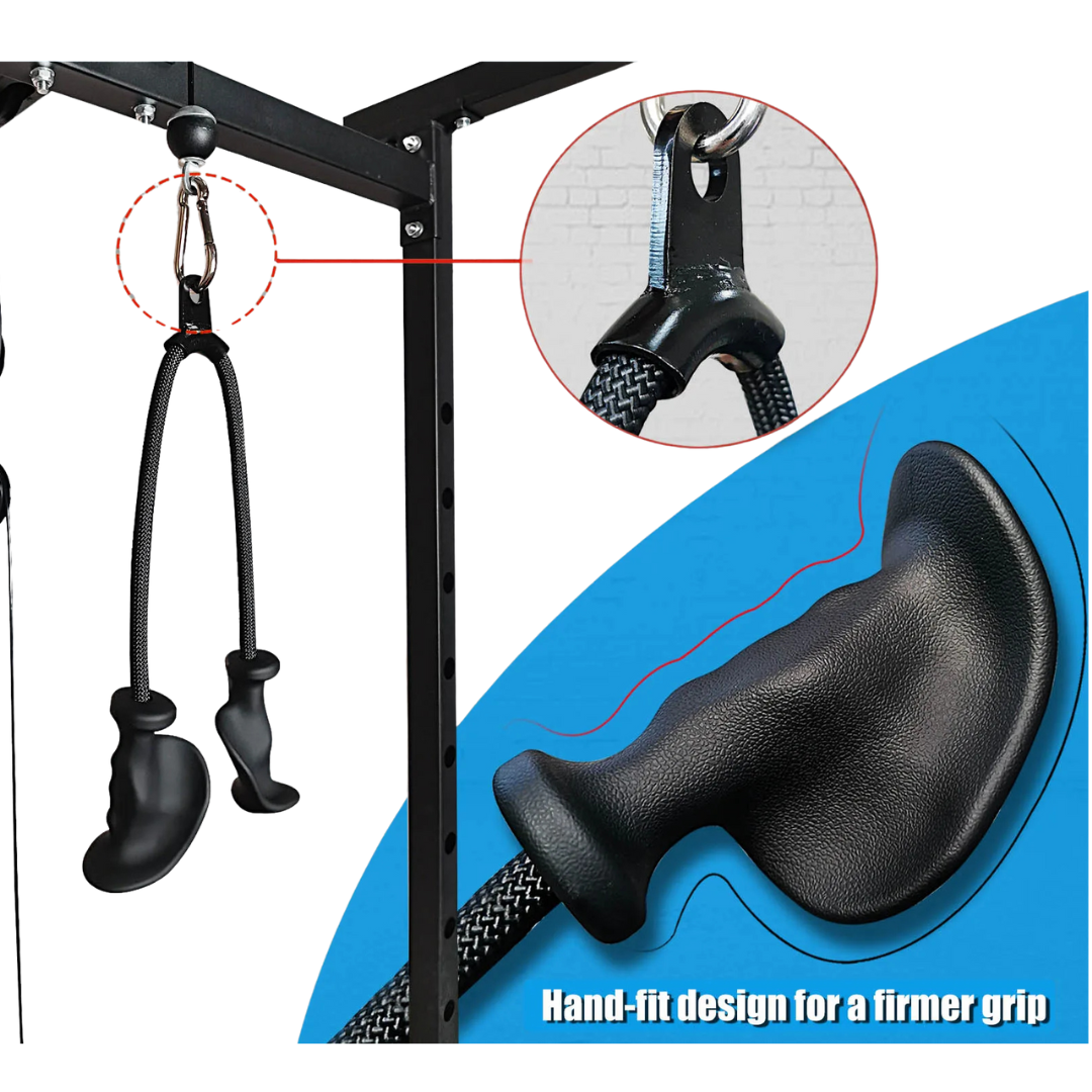 Ergonomic Tricep Rope